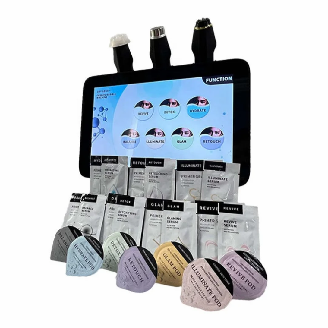 2024 NEW 3-in-1 Facial CO2 Bubble Machine Anti-Wrinkle Skin Care Beauty Device (Choose from 2 colors Black or White)