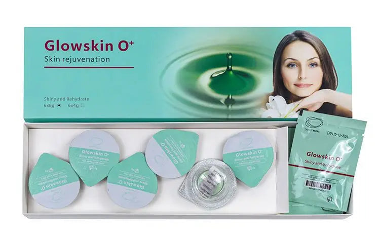 Glowskin O+ Skin Rejuvenation for Shine and Rehydration Kit CO2 Oxygen Small Bubble Capsules for Skin Care Machine