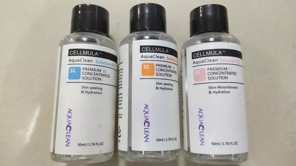 AquaClean Cellmula Hydro Solution 3pcs Highly Concentrated Serum Set